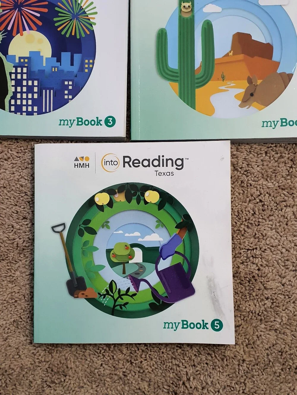 Into Reading Texas MyBook Lot Of 5 Books Grade 1 HMH
